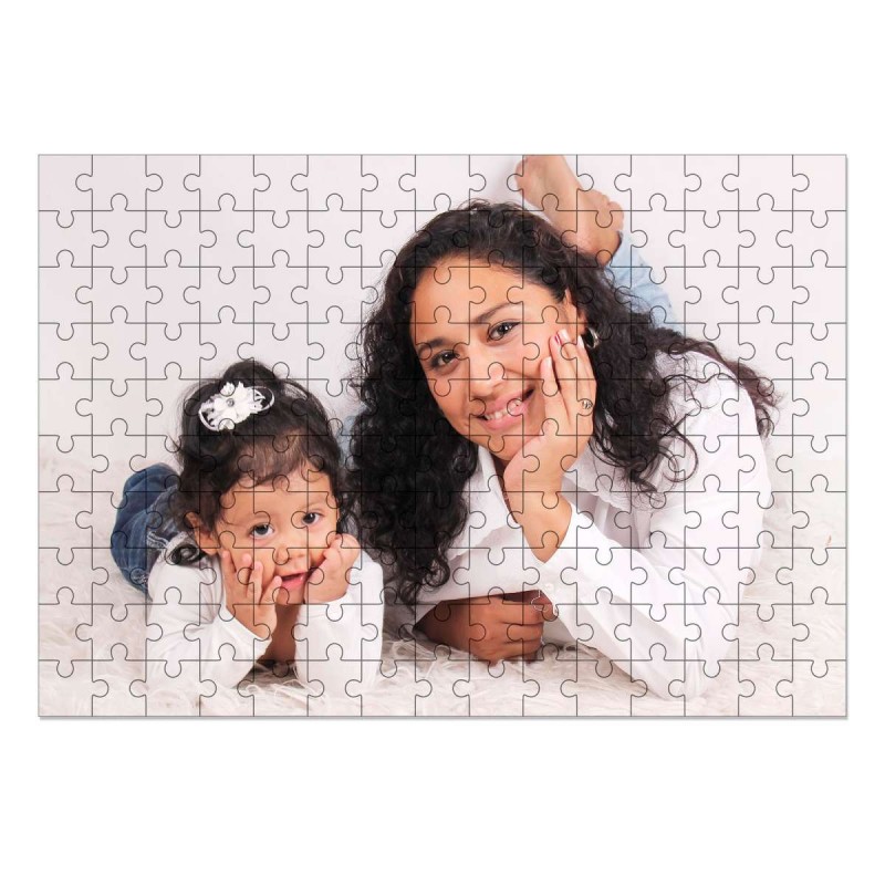 Puzzle Personnalisé 96 Pièces en Bois, Puzzle Enfant
